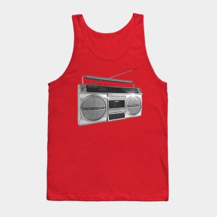 Sharp stereo Tank Top